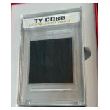 Ty Cobb Smoking Jacket Swatch from sportscards.com