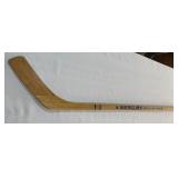 Minnesota North Stars Mercury "Car of the Stars" Hockey Stick Signed by Lou Nanne +1 Unknown Auto