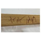 Minnesota North Stars Mercury "Car of the Stars" Hockey Stick Signed by Lou Nanne +1 Unknown Auto