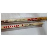 (2) Ulf Dahlen Team Issued / Used Koho Broken Hockey Sticks