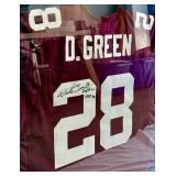 Darrell Green Autographed Jersey w/ "Redskins HOF 