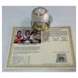 Pete Rose Autographed Rawlings ONLB White Baseball w/ COA - Limited Edition Inscribed /4,256