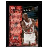 Michael Jordan RARE Insert 1995-96 Fleer Total "O" Hot Packs #2 Basketball Card
