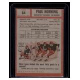 Paul Hornung 1962 Topps #64 Vintage Green Bay Packers Football Card