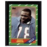 Bruce Smith RC 1986 Topps #389 Vintage Football Rookie Card