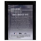 Shohei Ohtani Insert 2022 Topps 2021