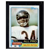 Walter Payton 1981 Topps #400 Vintage Football Card
