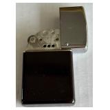 Vintage Flying Tiger Club Wind Master Flip-Top Pocket Petrol Lighter