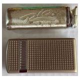(3) Vintage Casino Themed Pocket Lighters Including Rio Las Vegas
