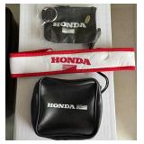 Honda Motorcycle Promotional Merchandise - Coin Pouch, Headband, Accessory Pouch