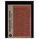 Mickey Mantle / Willie Mays BEAUTIFUL! 1962 Topps Managers