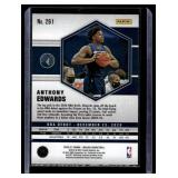 Anthony Edwards RC NBA Debut 2020-21 Mosaic #261 Rookie Minnesota Timberwolves Basketball Card