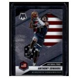 Anthony Edwards Nantional Pride RC 2020-21 Mosaic #252 Rookie Minnesota Timberwolves Basketball Card