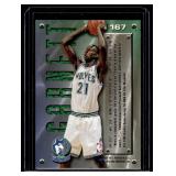 Kevin Garnett RC 1995-96 Fleer Metal #167 Minnesota Timberwolves Basketball Rookie Card