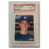 Shawn Green RC PSA 10 Gem Mint Graded Slab 1992 Upper Deck #55 Rookie Baseball Card