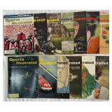 (13) 1961 Vintage Sports Illustrated Magazines May-December Issues