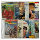 (11) 1962 Vintage Sports Illustrated Magazines September-December Issues