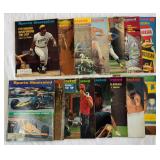 (15) 1971 Vintage Sports Illustrated Magazines June-September Issues
