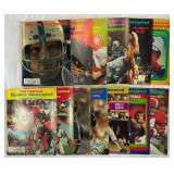 (13) 1971 Vintage Sports Illustrated Magazines September-December Issues