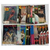 (25) 1972 Vintage Sports Illustrated Magazines January-June Issues