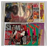 (10) Michael Jordan Basketball Magazines and Other Publications