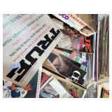 Large Bin of Sports Publications, Newspapers, Notable Magazine Clippings and More