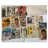 HUGE Lot of Vintage Magazine Covers and Clippings 1950