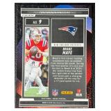 Drake Maye 2025 Mosaic Red Touchdown Masters Football Card No. 9