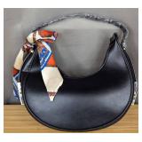 8" Crescent Shape Shoulder Purse $32.99 Retail - Brand New