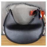 8" Crescent Shape Shoulder Purse $32.99 Retail - Brand New