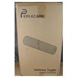 PERLECARE 3 Inch Gel Memory Foam Mattress Topper $89.98 Retail - Brand New