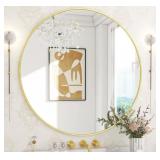 30 Inch Round Wall Mirror $89.99 Retail - Brand New
