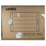 Acacia Wood Stove Cover $89.99 Retail - Brand New