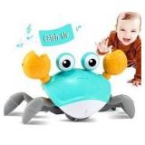Musical Crawling Crab Baby Toy - Brand New