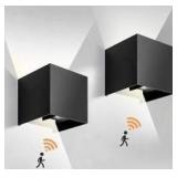 2-Pack 4" Outdoor Wall Lights - Brand New