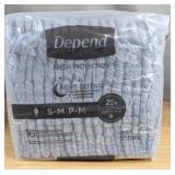 Depend Mens Night Defense Adult Diapers 64ct - Brand New