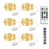 Fairy Lights, 6 Total - Brand New