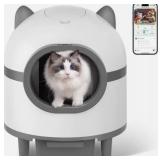 Automatic Self Cleaning Cat Litter Box with App Control $299.99 Retail - Brand New
