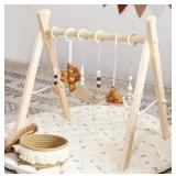 Wooden Baby Play Gym $35.99 Retail - Brand New