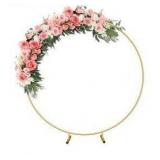 6.6FT Gold Circle Backdrop Stand $67.40 Retail - Brand New