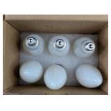 6 LED Candelabra Bulbs - Brand New