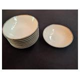 Noritake Ivonne 7522 Ivory China Dinnerware Set (Lot of 64)
