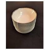 Noritake Ivonne 7522 Ivory China Dinnerware Set (Lot of 64)
