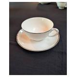Noritake Ivonne 7522 Ivory China Dinnerware Set (Lot of 64)