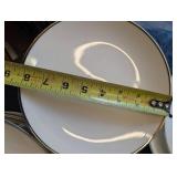 Noritake Ivonne 7522 Ivory China Dinnerware Set (Lot of 64)