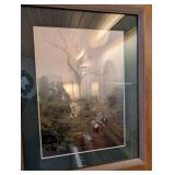 Framed Landscape Print Set (Lot of 4)