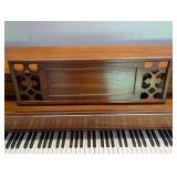 Story & Clark Upright Piano With Bench & Sheet Music