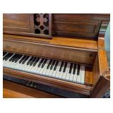 Story & Clark Upright Piano With Bench & Sheet Music