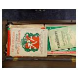 Story & Clark Upright Piano With Bench & Sheet Music