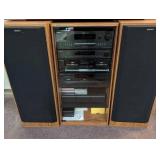 Sony Stereo Component System With Ss-u311 Speakers